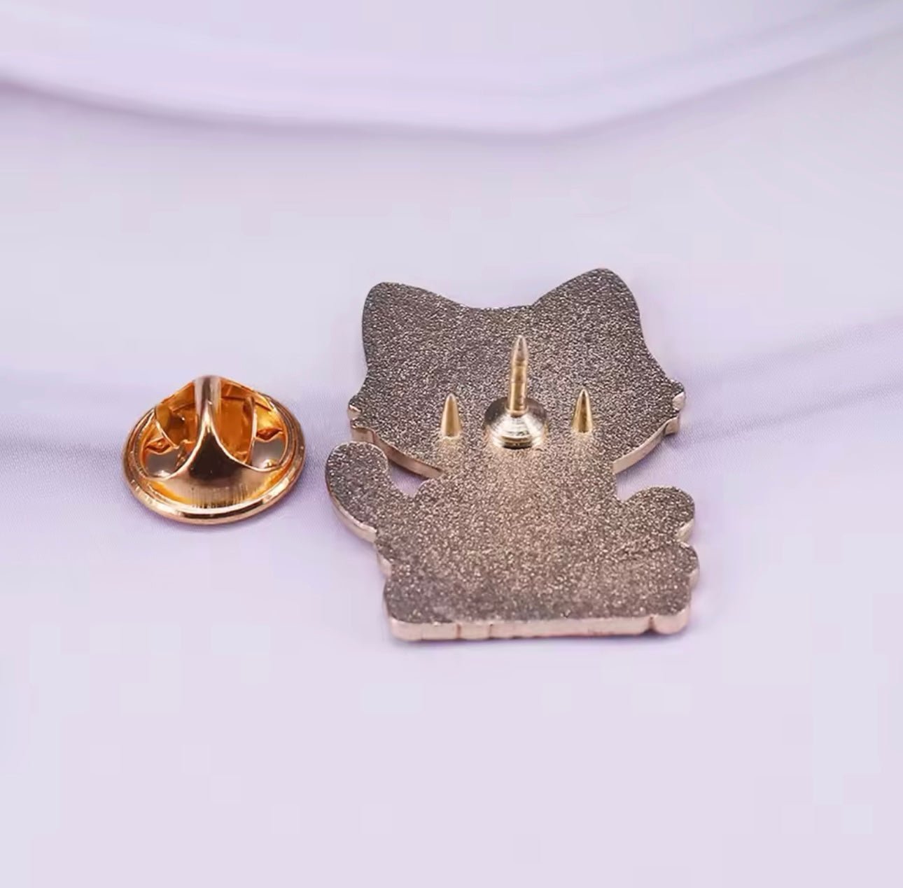 'Purrrvert' Cat Enamel Pin Animal Lapel Pin - Backpack Clothing Accessories | MeowMart - Jewelry - MeowMart