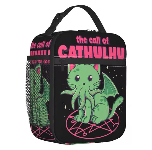 Cat - thulhu Insulated Lunch Bag: Adorably Eldritch and Purr - fectly Practical - MeowMart - MeowMart
